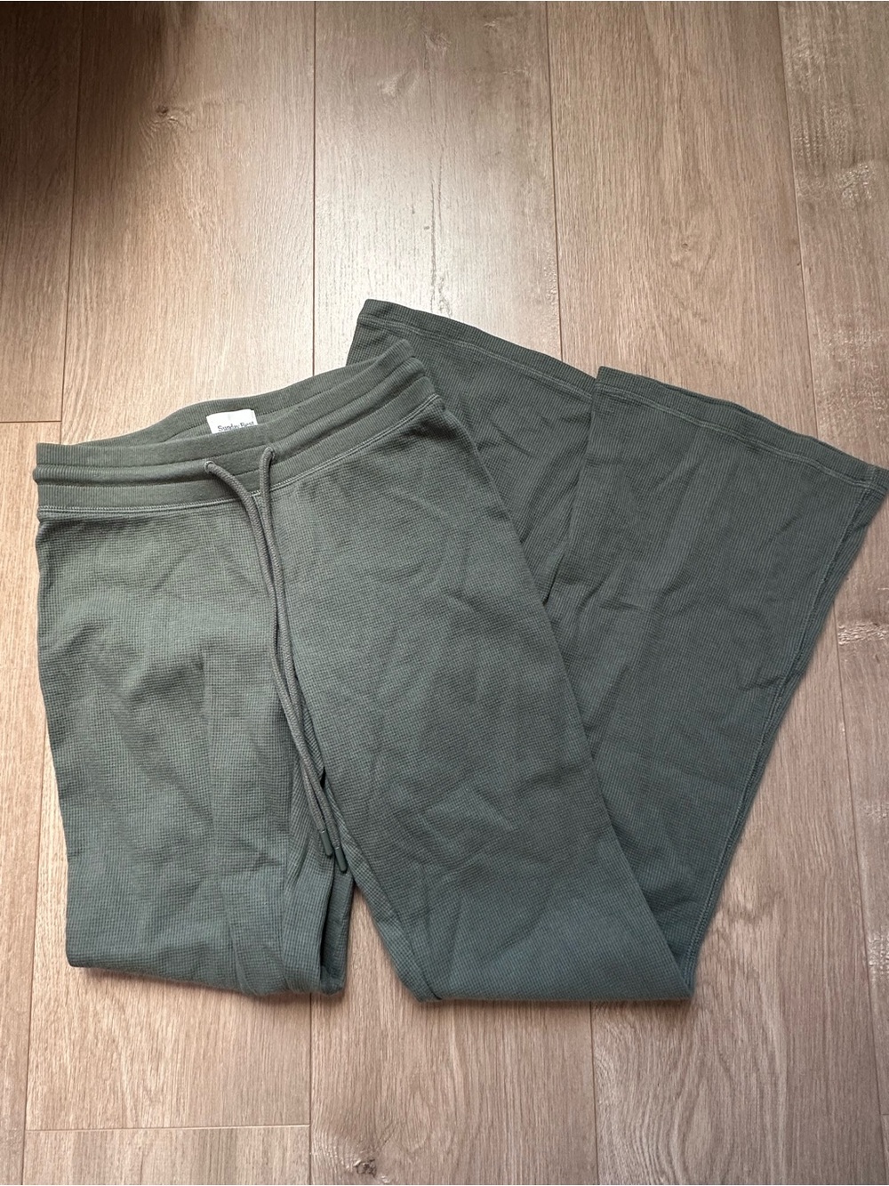 Aritzia Sunday Best Baby Waffle Pants